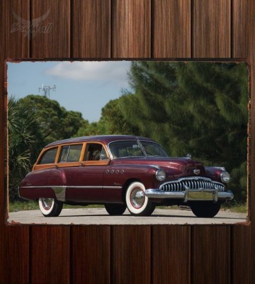 Металлическая табличка Buick Roadmaster Estate Wagon